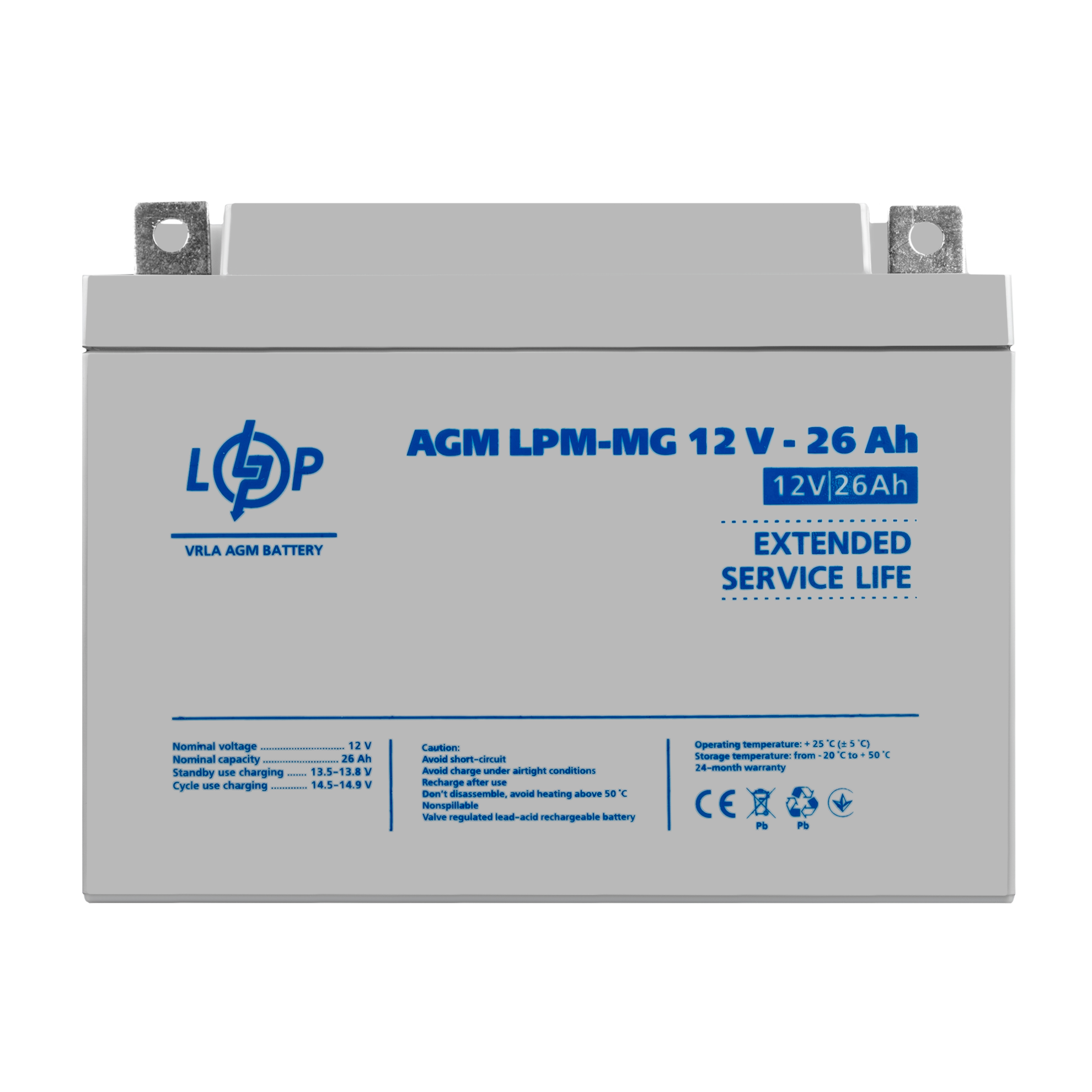 Акумуляторна батарея LP LPМ-MG12- 26АН типу MULTIGEL